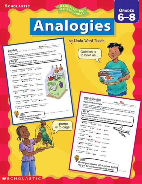 Analogies Grades 6-8 Ready-To-Go Reproducibles Doc