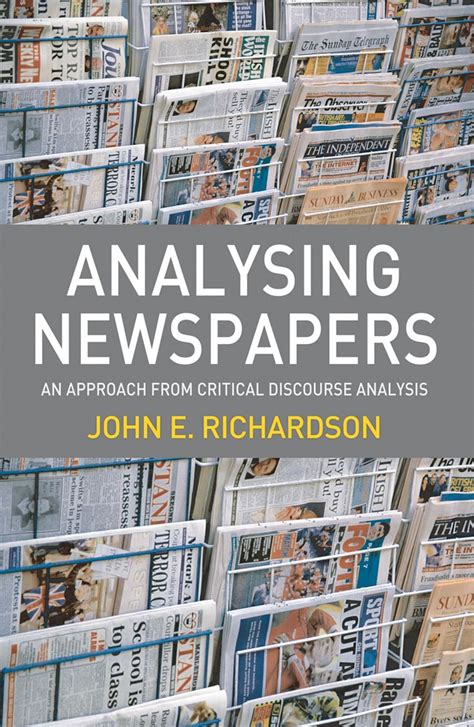 Analysing Newspapers: An Approach from Critical Discourse Analysis (Paperback) Ebook Doc