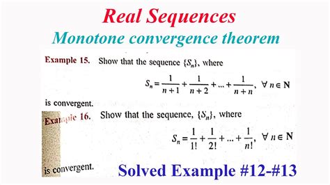 Analysis I Convergence Doc