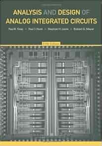 Analysis and Design of Analog Integrated Circuits 5th Edition Doc