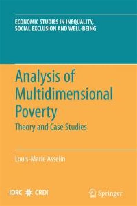 Analysis of Multidimensional Poverty Theory and Case Studies PDF