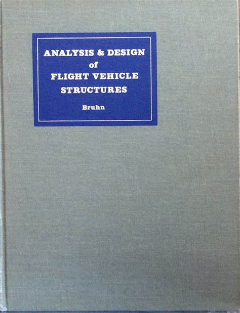 Analysis.and.Design.of.Flight.Vehicle.Structures Ebook Epub