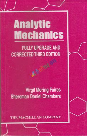 Analytical Mechanics Solutions By Faires Reader