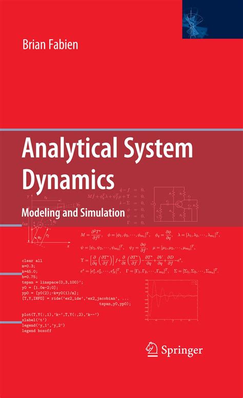 Analytical System Dynamics Modeling and Simulation Reader