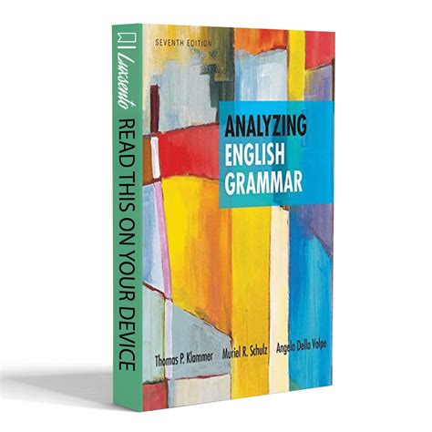 Analyzing English Grammar PDF