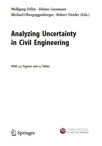 Analyzing Uncertainty in Civil Engineering 1st Edition PDF