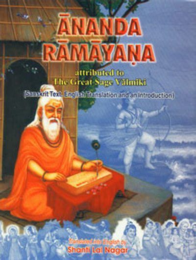 Ananda Ramayana Attributed to the Great Sage Valmiki 2 Vols. 1st Edition PDF
