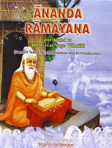 Ananda Ramayana Attributed to the Great Sage Valmiki 2 Vols. 1st Edition PDF