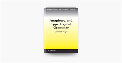 Anaphora and Type Logical Grammar 1st Edition Epub