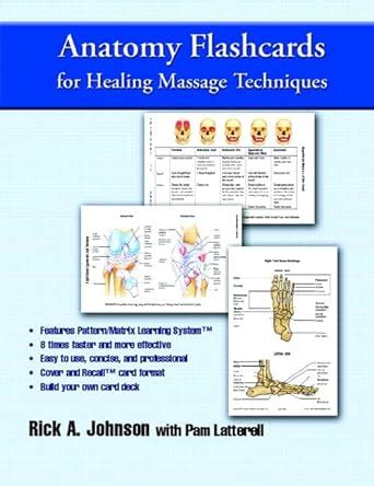 Anatomy Flashcards for Healing Massage Techniques Kindle Editon