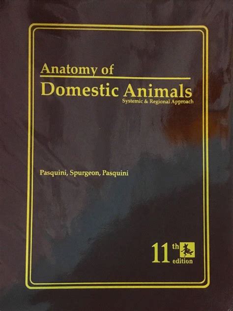 Anatomy Of Domestic Animals 11th Edition Ebook Reader