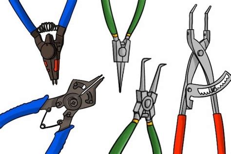 Anatomy of Circlip Pliers