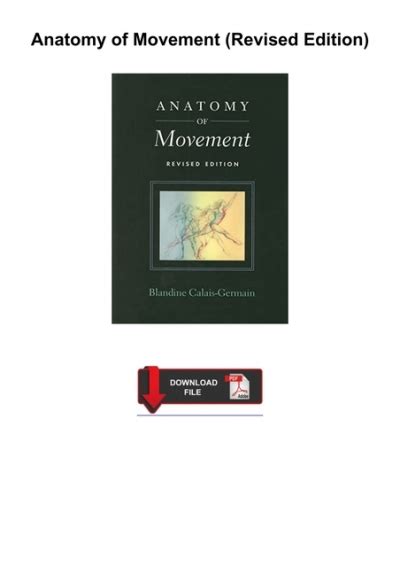 Anatomy of Movement Revised Edition Reader