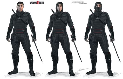 Anatomy of a Snake Eyes Outfit