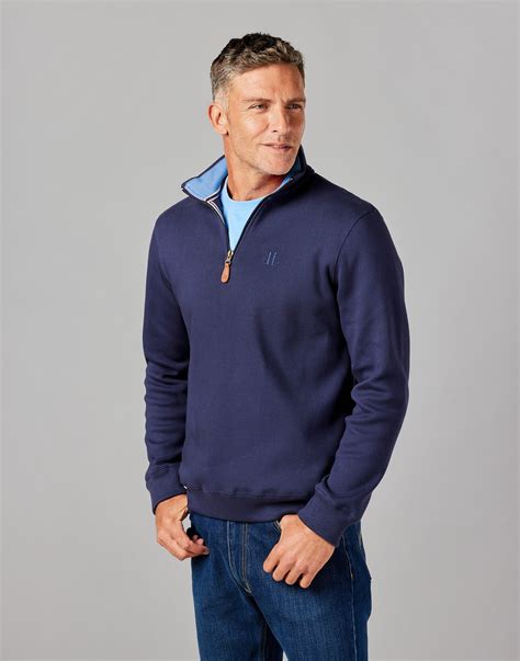 Anatomy of a Sweatshirt Half Zip