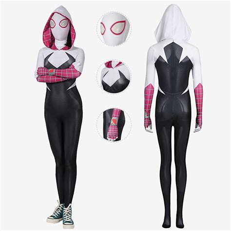 Anatomy of the Gwen Costume Spiderman