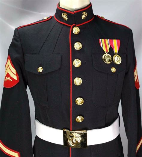 Anatomy of the USMC Dress Blue Uniform