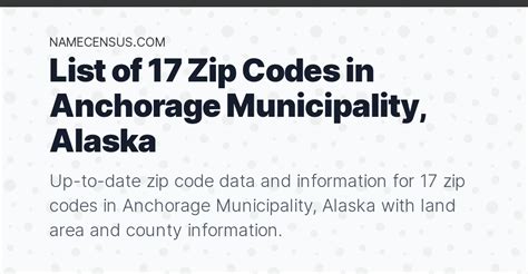 Anchorage Municipal Code: A Comprehensive Guide