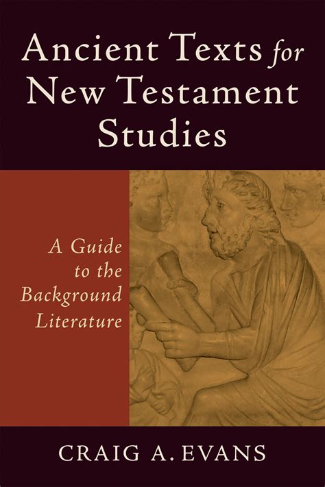 Ancient Texts for New Testament Studies A Guide to the Background Literature Epub