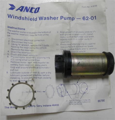 Anco Washer Pump Catalog