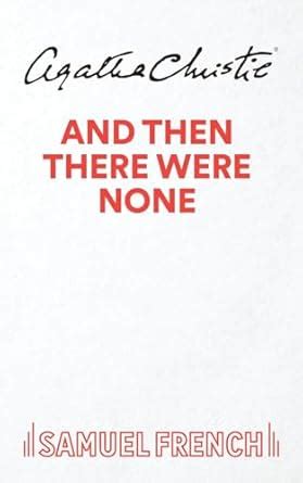 And Then There Were None Acting Edition S Kindle Editon