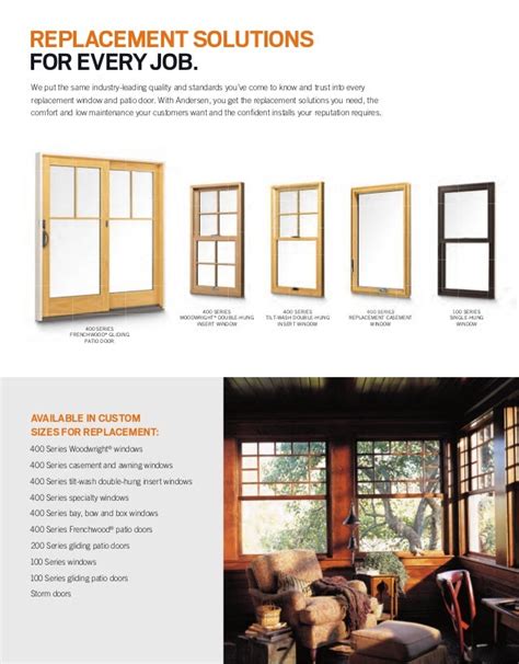 Andersen Window Catalog 400 Series