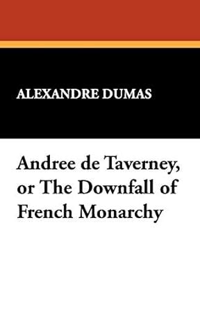 Andrée de Taverney The Downfall of French Monarchy PDF