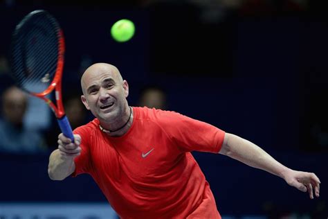 Andre Agassi On the Court with Athlete Biographies