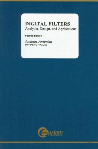 Andreas Antoniou Digital Filters 2nd Edition Solution PDF