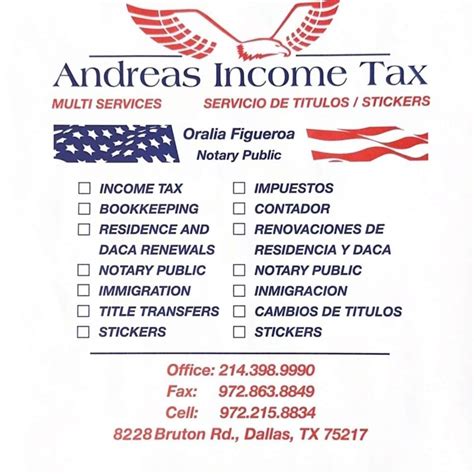 Andreas Income Tax Multi-Services