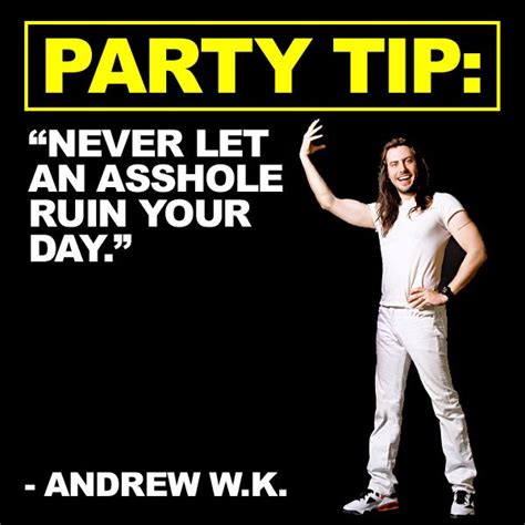 Andrew WK's Signature Fashion Statement: The Epitome of Party and Positivity