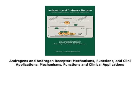 Androgens and Androgen Receptor Mechanisms, Functions, and Clinical Applications 1st Edition Reader