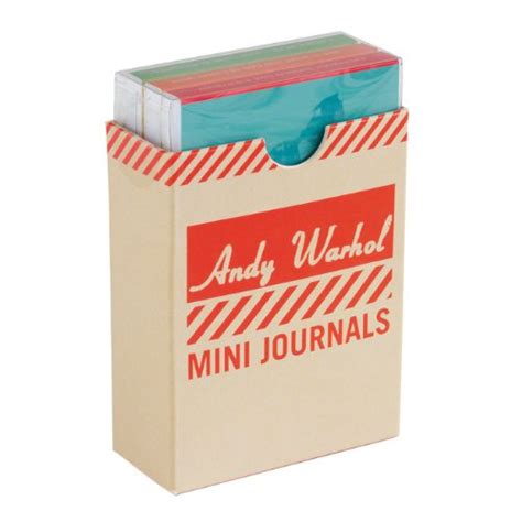 Andy Warhol Philosophy Mini Journal Set Epub