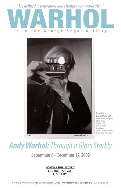 Andy Warhol Through a Glass Starkly Kindle Editon