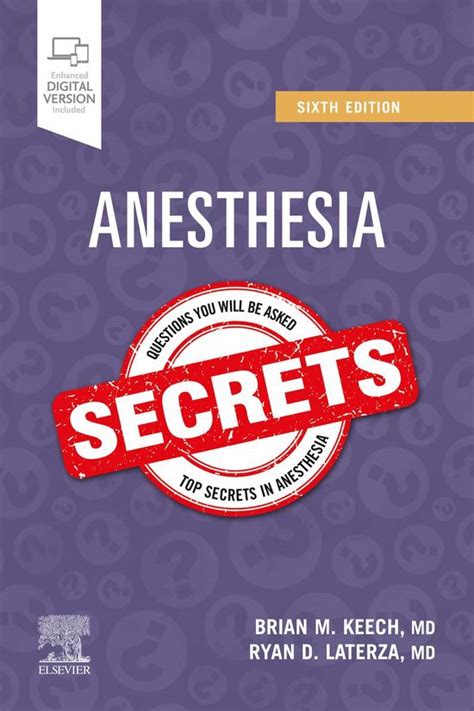 Anesthesia Secrets Ebook Kindle Editon
