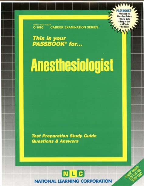 AnesthesiologistPassbooks Career Examination PDF