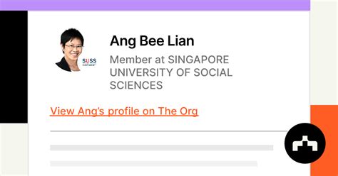 Ang Bee Lian: A Paragon of Thrift and the Grandmother of Singapore's Savings Movement