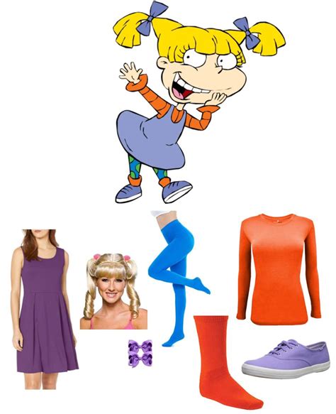 Angelica Rugrats wig