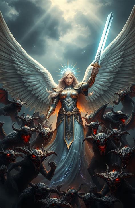 Angels and Demons: A Celestial Showdown