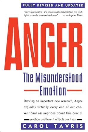 Anger the misunderstood emotion Kindle Editon