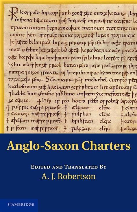 Anglo-Saxon Charters in the Vernacular PDF