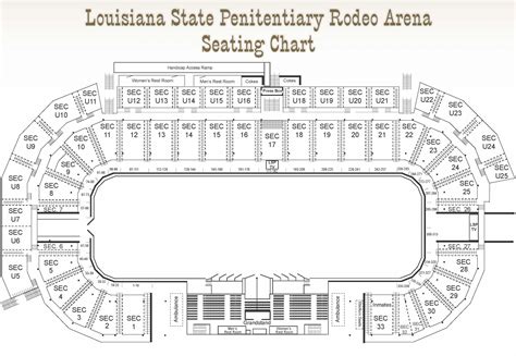 Angola Rodeo Seating Chart