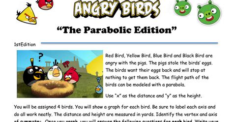 Angry Birds Parabolic Edition Answer Epub