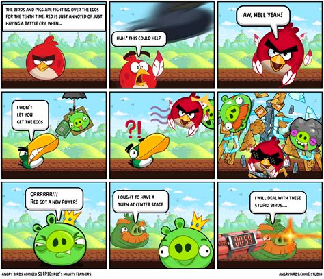 Angry Birds Red Bird: The Fieriest Feathered Force