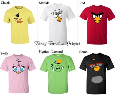 Angry Birds Shirts: Elevate Your Wardrobe with Iconic Characters