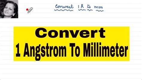 Angstrom Conversion: A Comprehensive Guide with Thousands of Examples