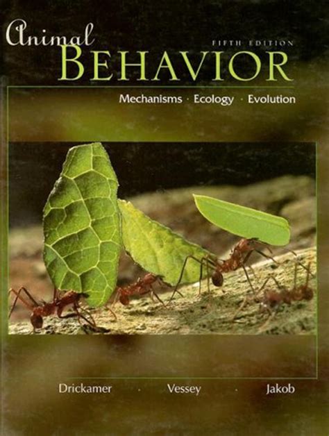 Animal Behavior Mechanisms, Ecology, Evolution 5th Edition PDF