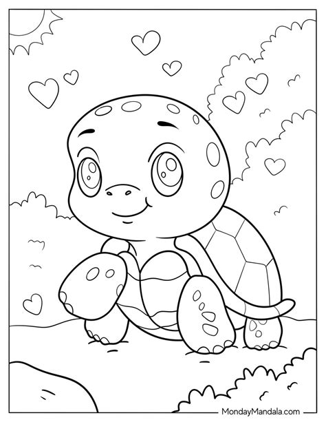 Animal Cute Printable Coloring Pages