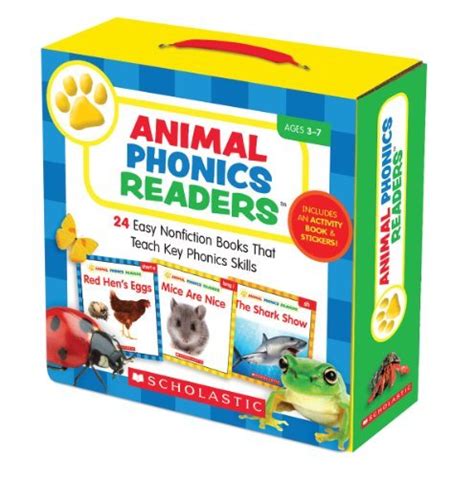 Animal Phonics Readers Parent Pack 24 Easy Nonfiction Books That Teach Key Phonics Skills PDF