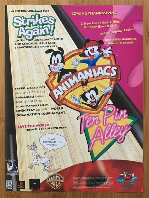 Animaniacs: Ten Pin Alley (100% Recommended)